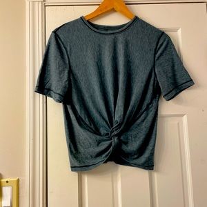 Six crop top shirts